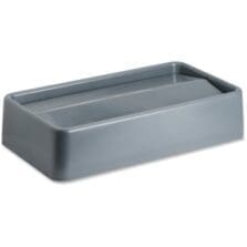 Swing Lid, f/23-Gal Space Saver, 20-1/4"x11-1/2"x4-5/8", GY