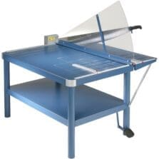 Trimmer, Guillotine, 43" Cut Length, 46"Wx30"Lx49"H, Blue