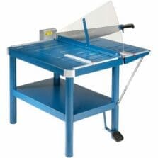 Trimmer, Guillotine, 32" Cut Length, 34"Wx23"Lx49"H, Blue