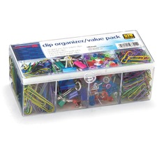 Clip Organizer Value Pack, 520/PK, Assorted