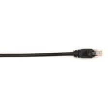 2 ft Category 6 Network Cable for Network Device - First End: 1 x RJ-45 Network - Male - Second End: 1 x RJ-45 Network - Male - 1 Gbit/s - Patch Cable - Gold Plated Contact - CM - 26 AWG - Black - 1 Each