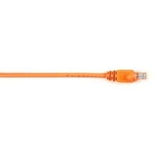 2 ft Category 6 Network Cable for Network Device - First End: 1 x RJ-45 Network - Male - Second End: 1 x RJ-45 Network - Male - 1 Gbit/s - Patch Cable - Gold Plated Contact - CM - 26 AWG - Orange - 1 Each