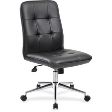 Chair, Millennial Modern, Office, 27"Wx27"Dx35-1/2"H, Black