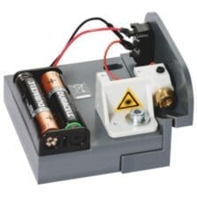 Laser Guide, f/ Dahle 580/586, 3"Wx3"Lx2"H, Gray