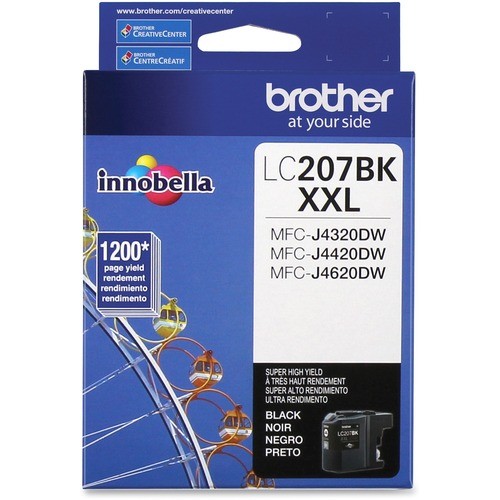 Brother MFC-J4320DW,J4420DW,J4620DW Super High Yield Black Ink Cartridge (1,200 Yield)