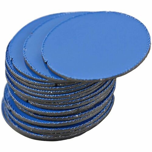 Heavy-Duty Board Magnets, Circles, 0.75" Diameter, Blue, 20/Pack
