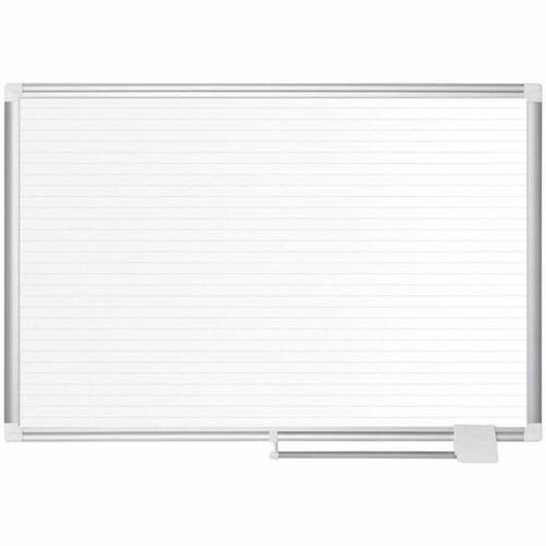 Planning Board, Magnetic, Ruled, 48"x36", White