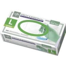 Nitrile Professional Aloetouch Gloves, Large, 100/BX, GN