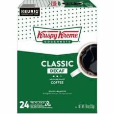 Coffee, Decaf, Classic, Medium Roast, K-Cup, 24/BX, Brown