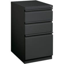 Pedestal File, B/B/F, Mobile, 15"x19-7/8"x27-3/4", CCL