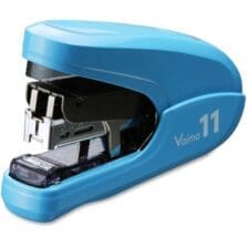 Stapler, Flat Clinch, Compact, 35 Sht Cap, Blue
