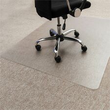 Eco-friendly Chairmat, Rectangle, 36"x48", Clear