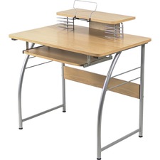 Computer Desk, Laminate, 23-3/5"x35-2/5"x35-1/5", MPL