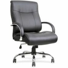 Chair, 450lb Capacity, 22-7/8"x30-1/4"x46-7/8", Black