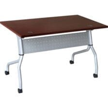 Training Table, 48"x23-3/5"x29-1/2", Mahogany/SR