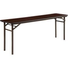 Folding Table, Rectangular, 5/8" Thick Top, 72"x18"x29", MY