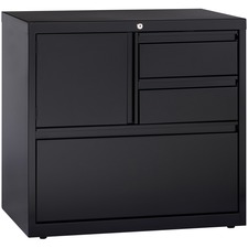 PSC Door Lateral File, 30"x18-5/8"x28", Black