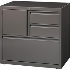 PSC Door Lateral File, 30"x18-5/8"x28", Charcoal Gray