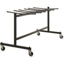 Folding Chair Dolly, 68"x30-3/4"x35-3/4", Black