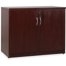 Storage Cabinet, 2 Doors, 36"Wx22-1/2"Dx29-1/2H", Mahogany