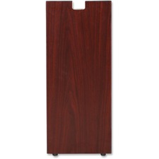 Credenza Half Leg, f/Credenza, 12"x1"x28-1/2", Mahogany