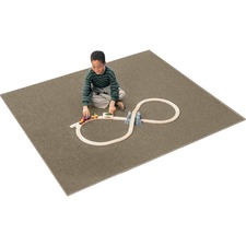 Rug, Anti-static, Nylon, KIDply Backing, Rect, 6'x9', Mocha