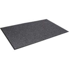 Wiper Mat, Oxford, 36"x60", Black/Gray