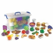 New Sprouts Classroom Play Food Set, Pre-K to K, 100 Pieces
