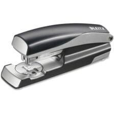 Full-Strip Stapler, 40Sht Cap, Black