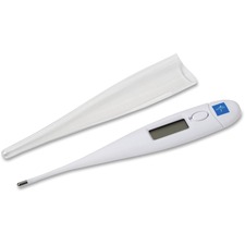 Premier Oral Thermometer, Digital, LG LCD Screen, White