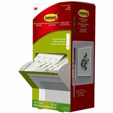 Poster Strips, 3/4"x2-3/4", 50/CT, White