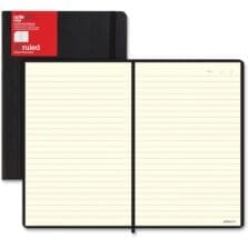 Notebook, Noteletts Edge, Flexible Cover, 9"x6", BK