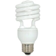 Bulb, CFL, T2, 18W, 2700K, WarmWhite, 3/BX