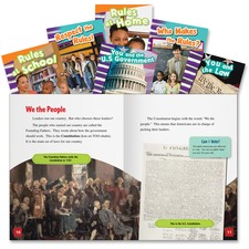 Social Studies Books, Rules and Authority, Grade K-2, 6/ST