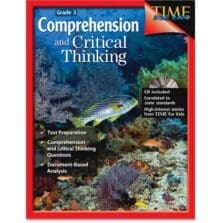 Comprehension/Critical Thinking Resource, w/CD, Grade 3