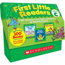 First Readers Books, Level C, Gr PK-2, 100/Set, Multi