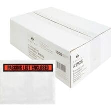 Packing/Invoice Envelope, 7"x5.5", 1000/BX, White