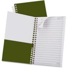 Personal Notebook, College Rld, 20lb, 5"x7", 100Shts, GN