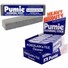 Scouring Pumice Stick, 6"x3/4"x1-1/4", 12/PK, Gray