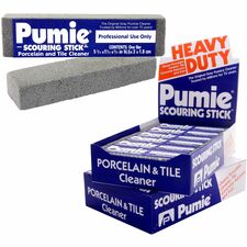 Scouring Pumice Stick, 6"x3/4"x1-1/4", 12/PK, Gray