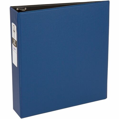 ECONOMY NON-VIEW BINDER WITH ROUND RINGS, 3 RINGS, 2" CAPACITY, 11 X 8.5, BLUE, (3500)
