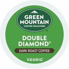 Coffee, Double Diamond, Dark Roast, K-Cup, 24/BX, 4BX/CT
