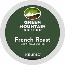 Coffee, French Roast, Dark Roast, K-Cup, 24/BX, 4BX/CT