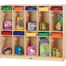 Take Home Center, 10 Locker, Slots, 60"x15"x50-1/2", AST Trays