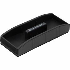 White Board Eraser, Magnetic, 2"x5", Marker Holder, Black