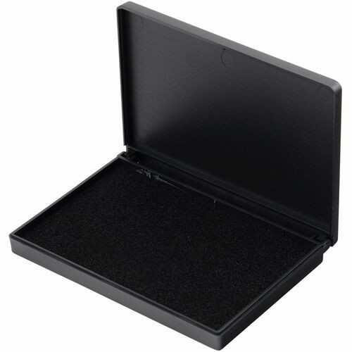 Stamp Pad, Felt, 6-1/2"x3-1/4", Black
