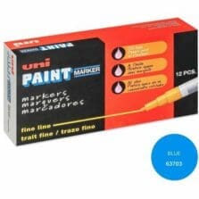 Marker, Paint, Oil-Based, Fine Point, Blue