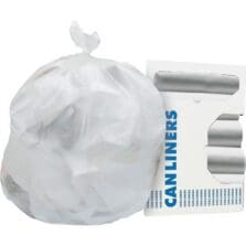 Value Can Liner, 12mil, 60Gal, 38"x58", 25/RL, 8RL/CT, NL