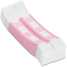 Currency Strap, 250 Dollars, 1000/PK, Pink