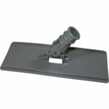 Cleaning Pad Holder, w/2 Pads, 4-1/2"X10", Gray